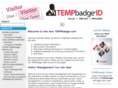 tempbadge.com
