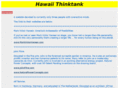 hawaiithinktank.com