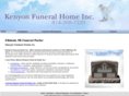 kenyon-funeralhome.com