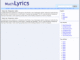 muchlyrics.com