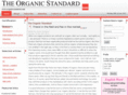 organicstandard.com