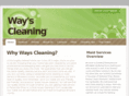 wayscleaning.com