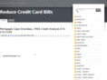 reducecreditcardbills.com
