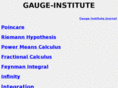 gauge-institute.org