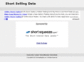 shortsellingdata.com