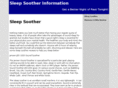 sleepsoother.com