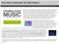 freemusicdownloadsformp3players.info