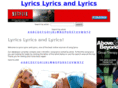 lyricslyricsandlyrics.com