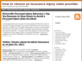 insuranceinjuryclaim.com