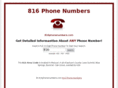 816phonenumbers.com