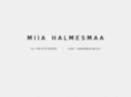miiahalmesmaa.com