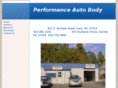 performanceautobodycary.com