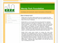 wendyparkfoundation.org