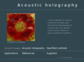 acoustic-holography.com