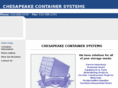 chesapeakecontainersystems.com