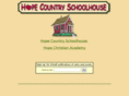 hopecountryschoolhouse.com