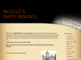 aaanicollepartyrentals.com