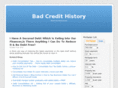 badcredithistory.info