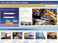 fivestarmelbournehotels.com