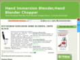 handimmersionblender.org