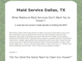 maidservicedallas.org