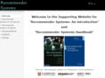 recommenderbook.net