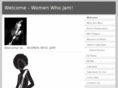 womenwhojam.com