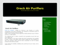 oreckairpurifiers.net