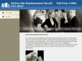 depuyhipreplacementrecall.net