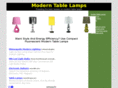 moderntablelamps.net