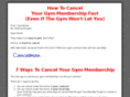cancelyourgymmembership.com