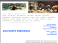devenshiredobermans.com