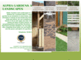 alphagardensandlandscapes.com