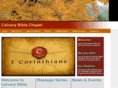 calvarybiblechapel.net