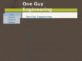 oneguyengineering.com