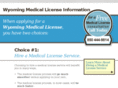 wyomingmedicallicense.info