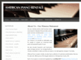 americanpianorentals.com