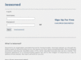 lessoned.com