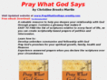 praywhatgodsays.info