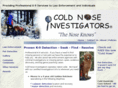 coldnoseinvestigators.com