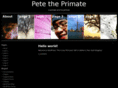 petetheprimate.com