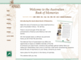 australianbookofmemories.com
