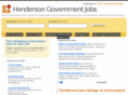 hendersongovernmentjobs.com