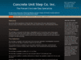 concreteunitstep.com