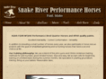 snakeriverperformancehorses.com