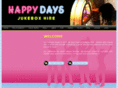 happydaysjukeboxhire.com
