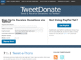 tweetdonate.org