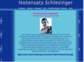 notensatz-schlesinger.de