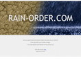 rain-order.com