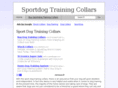 sportdogtrainingcollars.net